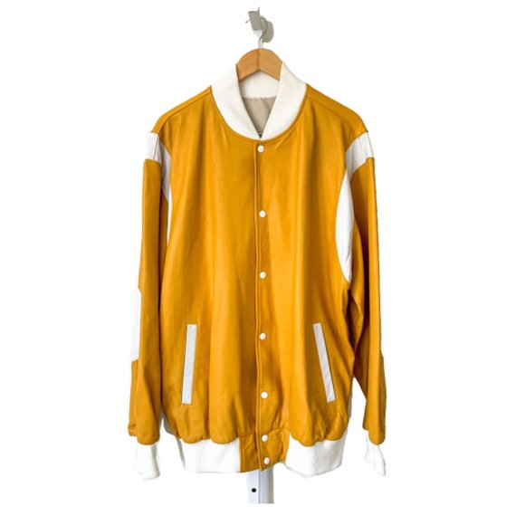 Other - Custom Leather Varsity Jacket